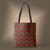 Kerstmis Holly-Day Tote Bag