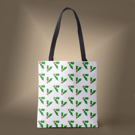 Kerstmis Holly-Day Tote Bag