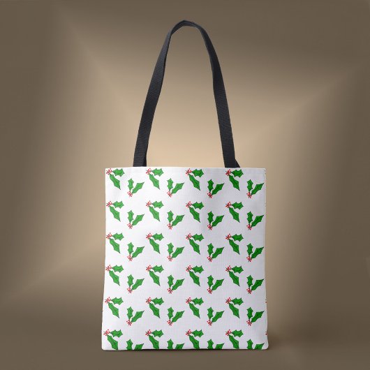 Kerstmis Holly-Day Tote Bag
