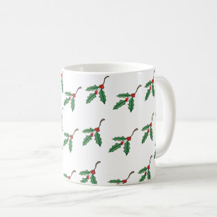 Kerstmis Holly Holiday Coffee Cup Koffiemok