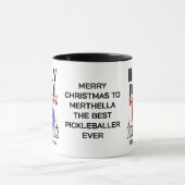 Kerstmis HOLLY JOLLY PICKLEBALLY Mok (Midden)
