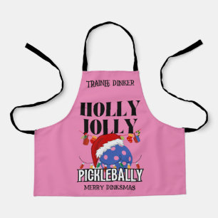 Kerstmis HOLLY JOLLY PICKLEBALLY Schort