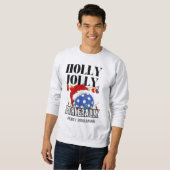 Kerstmis HOLLY JOLLY PICKLEBALLY Trui (Voorkant volledig)