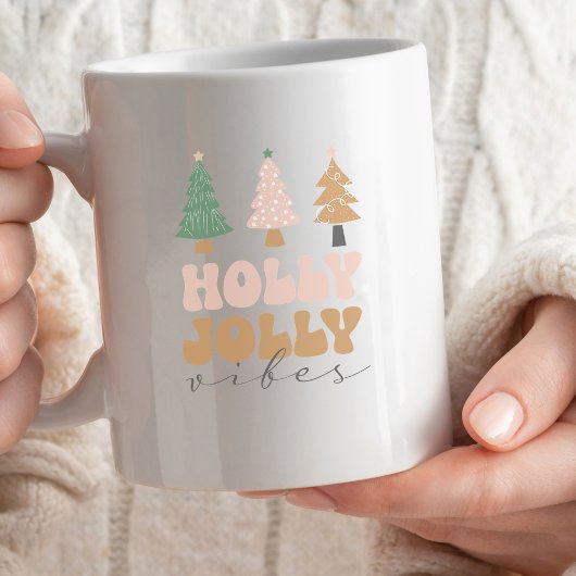 Kerstmis Holly Jolly Vibes T-shirt
