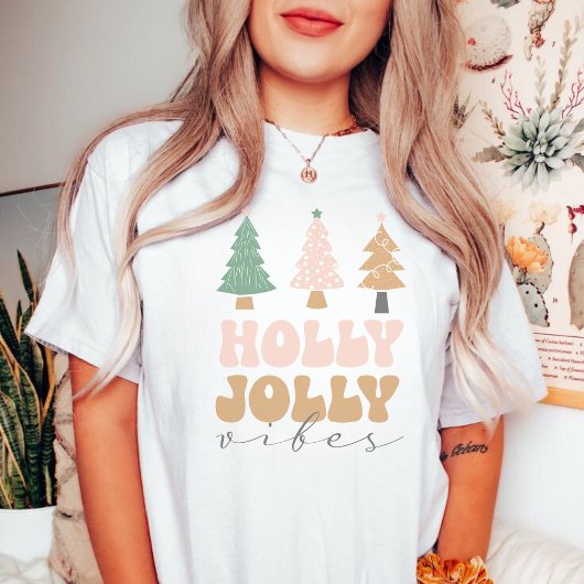 Kerstmis Holly Jolly Vibes Trui