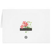 Kerstmis Holly krans, voor oma Sneeuwvlokken (Achterkant Horizontaal)