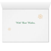 Kerstmis Holly krans, voor Tutor Sneeuwvlokken (Binenzijde Horizontaal (Onderkant))