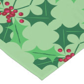 Kerstmis Holly Tafelloper (Hoek)