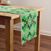 Kerstmis Holly Tafelloper (Voorbeeld)