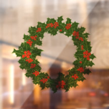 Kerstmis Holly Wreath