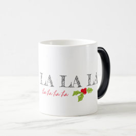 Kerstmis Holly Zing A Long Fa La La La La La La La Magische Mok