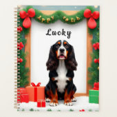 Kerstmis honden planner cadeau idee (Voorkant)