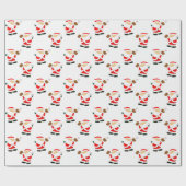 Kerstmis honkbal cadeaupapier (Vlak)