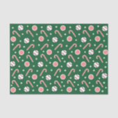 Kerstmis honkbal vakantie cadeau tissuepapier (Voorkant)