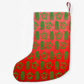 Kerstmis Honu en Tiki Kleine Kerstsok (Achterkant)