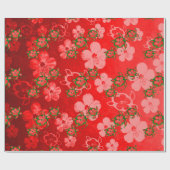 Kerstmis Honu Turtles Cadeaupapier (Vlak)