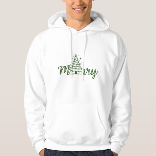 Kerstmis Hoodie (Voorkant)