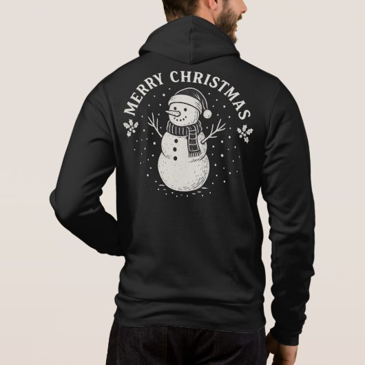 Kerstmis Hoodie (Achterkant)