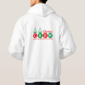 Kerstmis Hoodie (Achterkant)