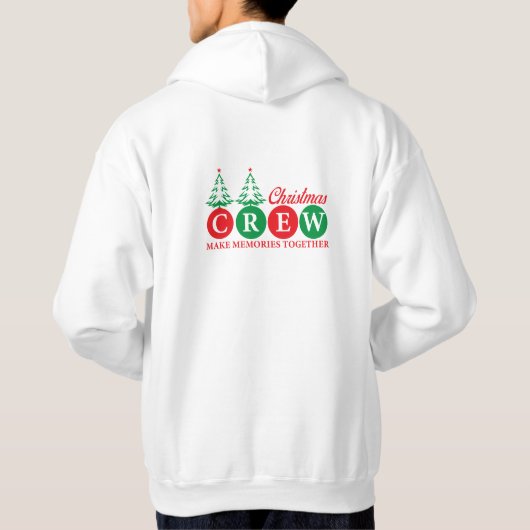 Kerstmis Hoodie (Achterkant)