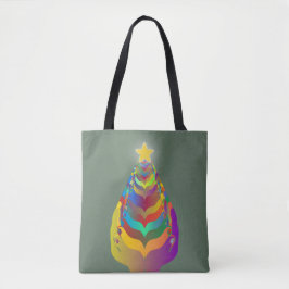 Kerstmis Hoop en Saamhorigheid Tote Bag