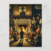 Kerstmis horror briefkaart (Voorkant)