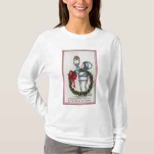 Kerstmis, houden van grote kans t-shirt