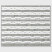 Kerstmis Houndstooth Patroon, Strepen Cadeaupapier (Vlak)