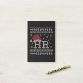Kerstmis HR Holiday Funny Human Resources Xmas Post-it® Notes (Op bureau)