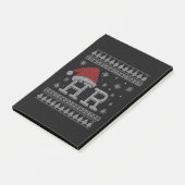 Kerstmis HR Holiday Funny Human Resources Xmas Post-it® Notes (Schuin)