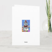 Kerstmis Huggles Feestdagen Kaart (Achterkant)