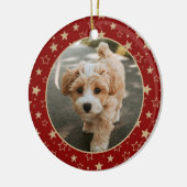 Kerstmis huisdier foto decoratie bewerkbaar (Links)