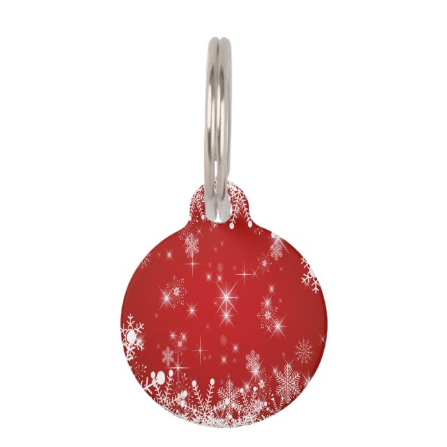 Kerstmis Huisdierpenning (Voorkant)