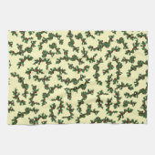 Kerstmis Hulst Achtergrond Handdoek (Horizontaal)