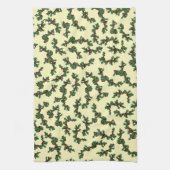 Kerstmis Hulst Achtergrond Handdoek (Verticaal)