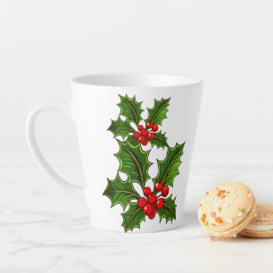 Kerstmis Hulst Latte Mok