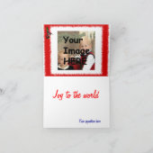 Kerstmis Hummers Feestdagen Kaart (Binnen)