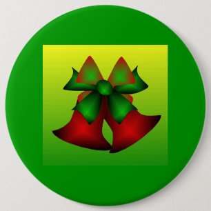 Kerstmis I Ronde Button 6,0 Cm