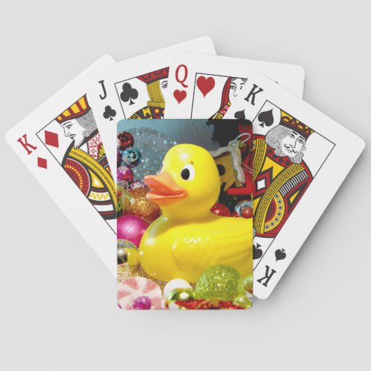 Kerstmis I van Ducky Pokerkaarten (Achterkant)