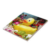 Kerstmis I van Ducky Tegeltje (Zijkant)