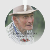 Kerstmis | Iemand in de hemel Ornament (achterkant)