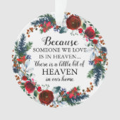 Kerstmis | Iemand in de hemel Ornament (voorkant)