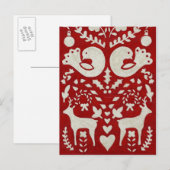 Kerstmis II Feestdagenkaart (Voorkant / Achterkant)