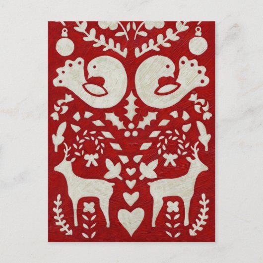 Kerstmis II Feestdagenkaart (Voorkant)