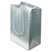 Kerstmis IJsberen Cadeautas (Achterkant Gekanteld)