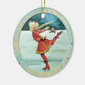 Kerstmis  ijsberen keramisch ornament (Links)
