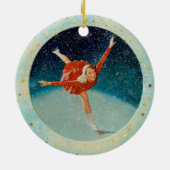 Kerstmis  ijsberen keramisch ornament (Achterkant)