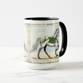 Kerstmis IJslandse Paard Mok (Voorkant rechts)