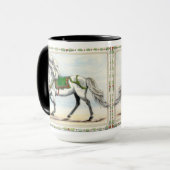 Kerstmis IJslandse Paard Mok (Voorkant links)
