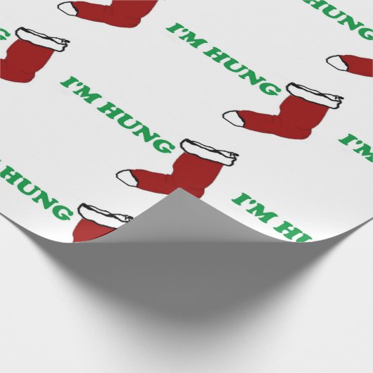 Kerstmis.. ik ben gek op m'n kerstfeest cadeaupapier (Hoek)